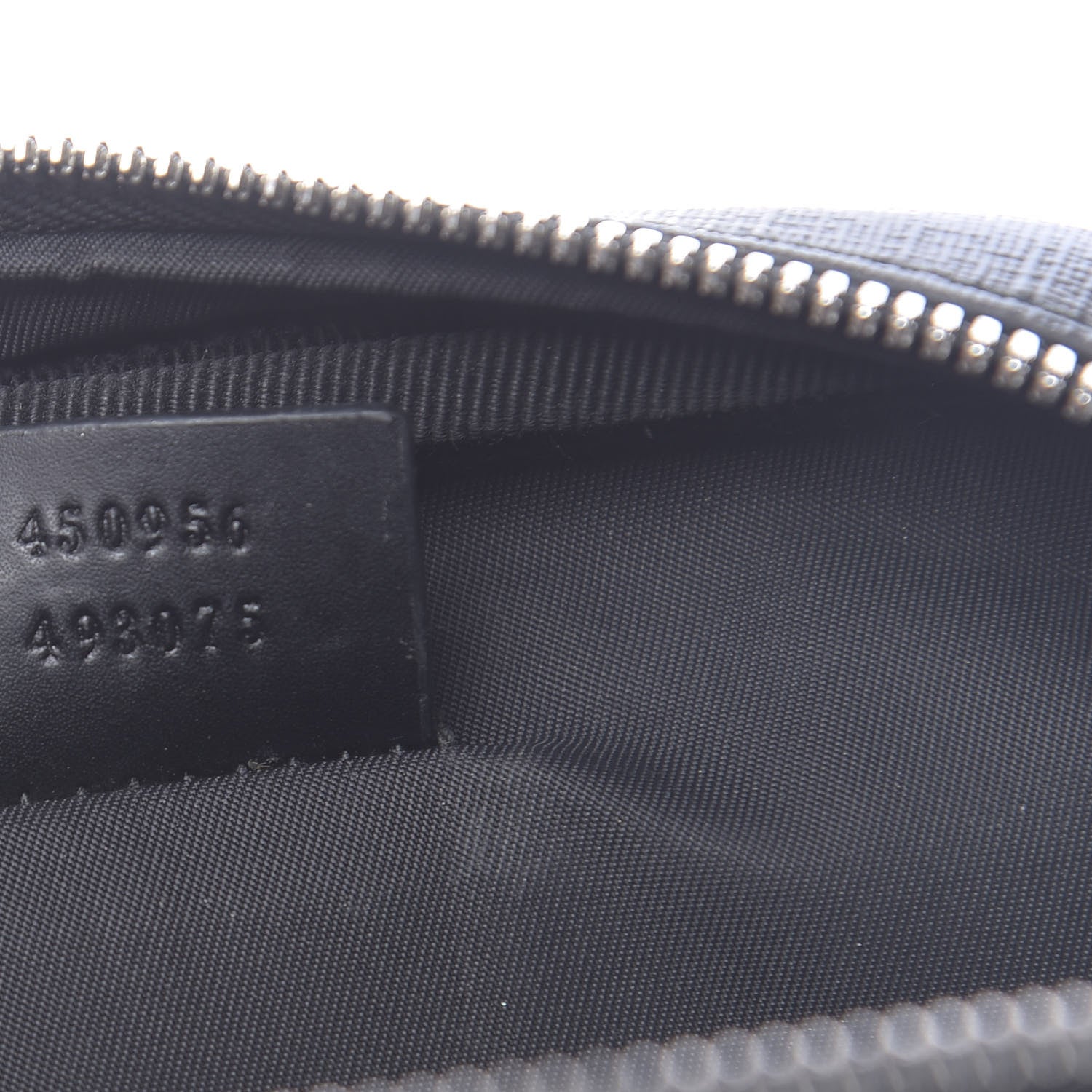 Gucci GG Supreme Monogram Web Belt Bag Black 8 of 17