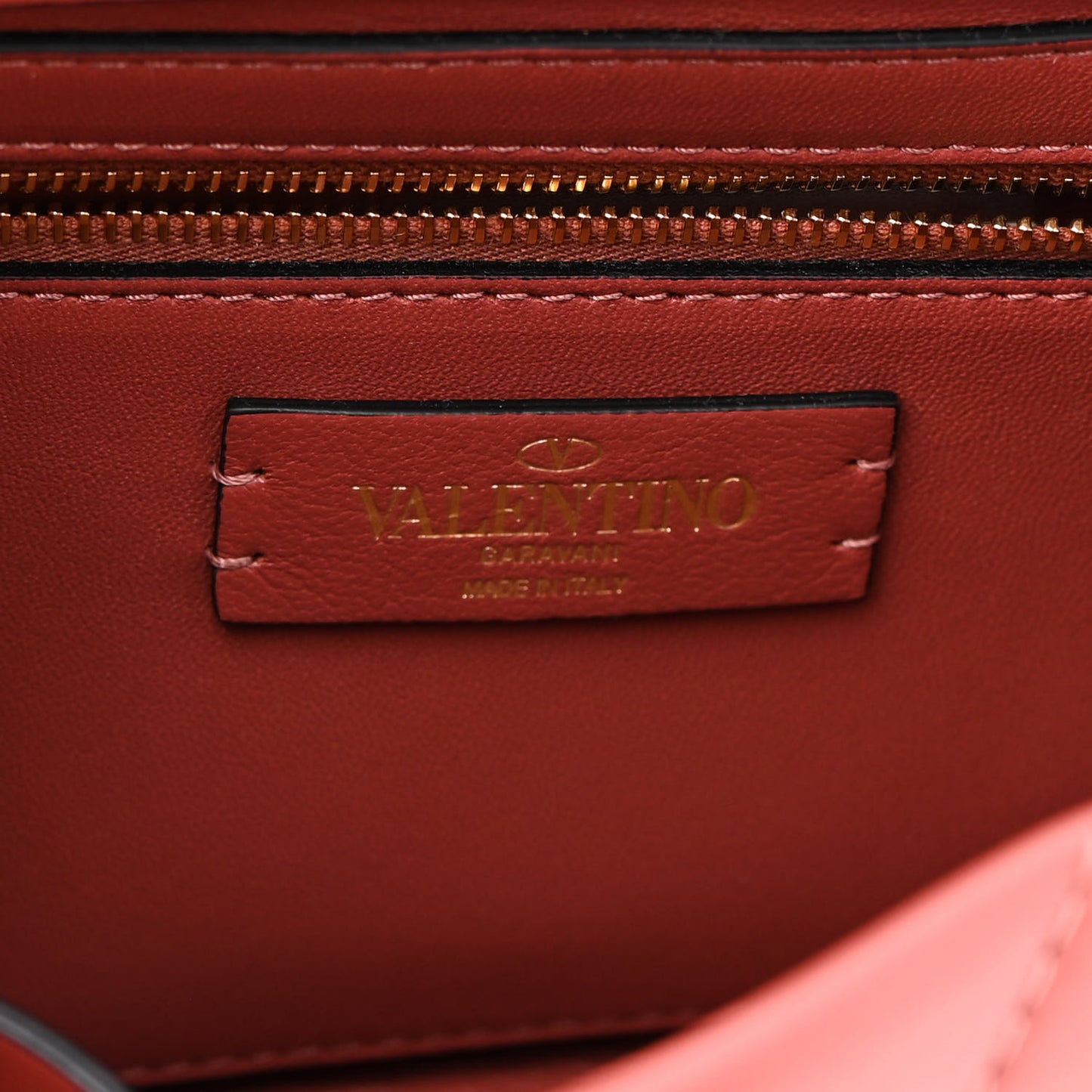 Nappa Medium Roman Stud Shoulder Bag Gingerbread