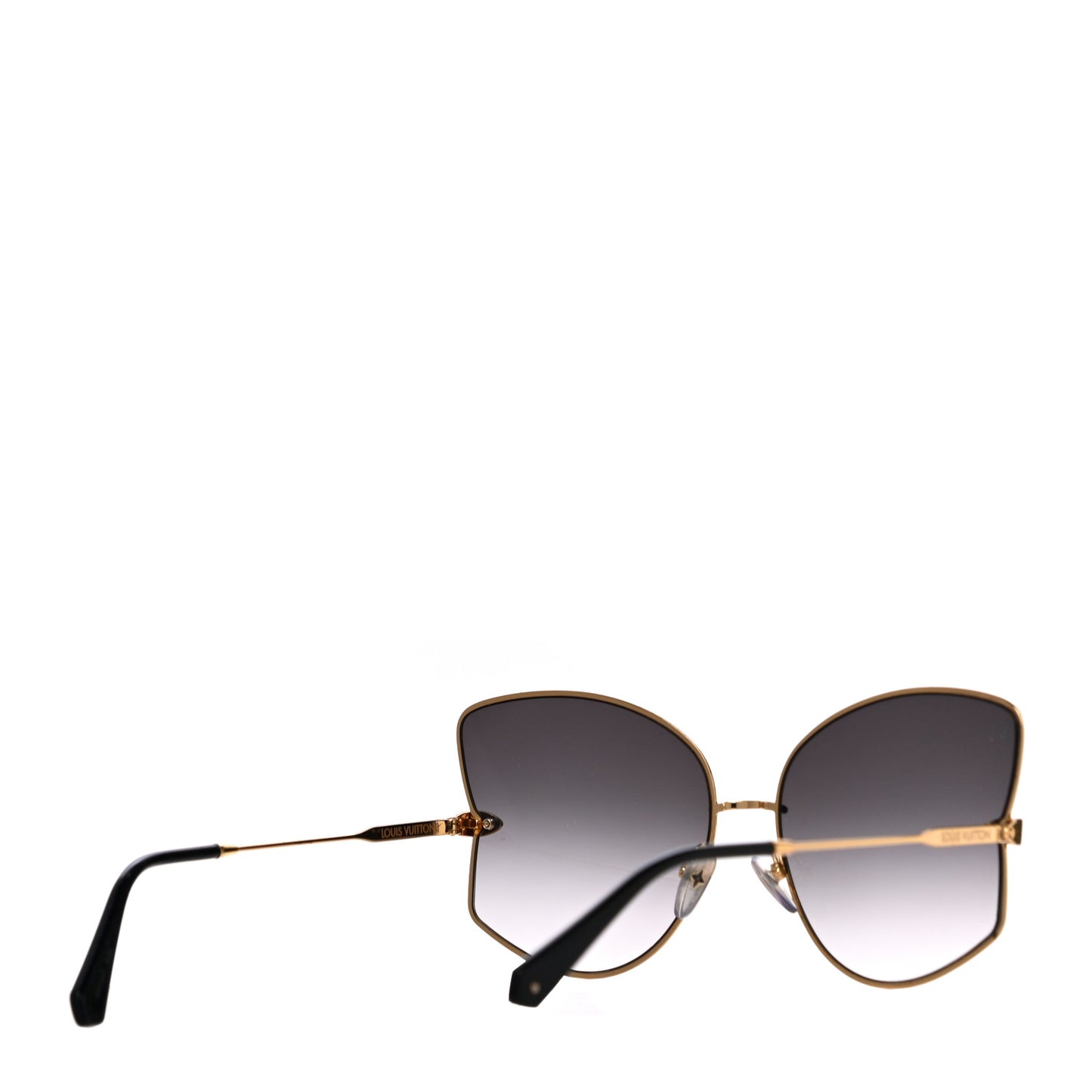 Metal Les Amants du Pont Neuf Sunglasses Z1384W Gold Black