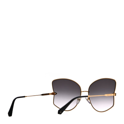 Louis Vuitton Metal Les Amants du Pont Neuf Sunglasses Z1384W Gold Black 3 of 6
