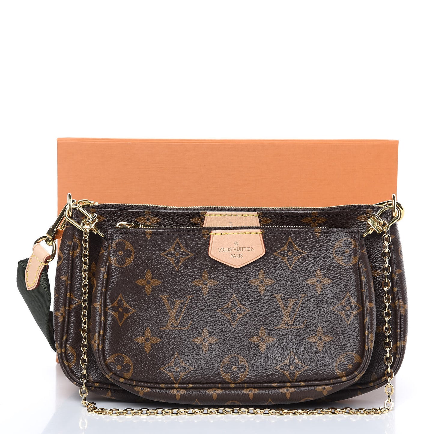Monogram Multi Pochette Accessories Kaki