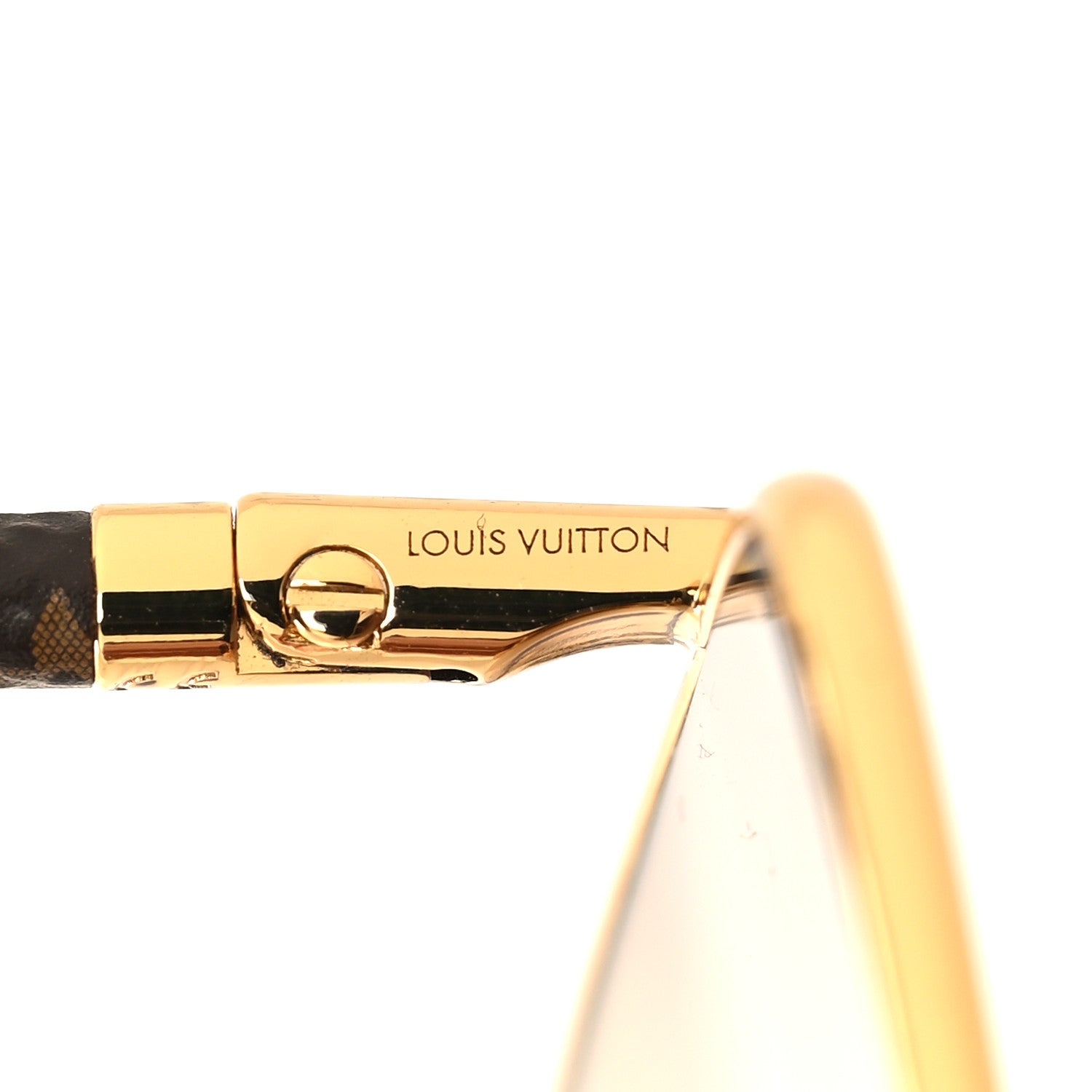Louis Vuitton Monogram Metal LV First Square Sunglasses Z1928U 5 of 6