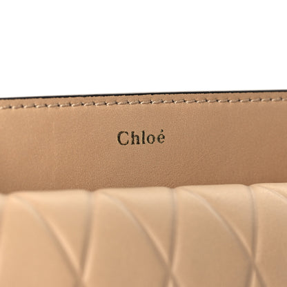 Chloe Calfskin Embossed Nano Georgia Crossbody Bag Sand 6 of 9
