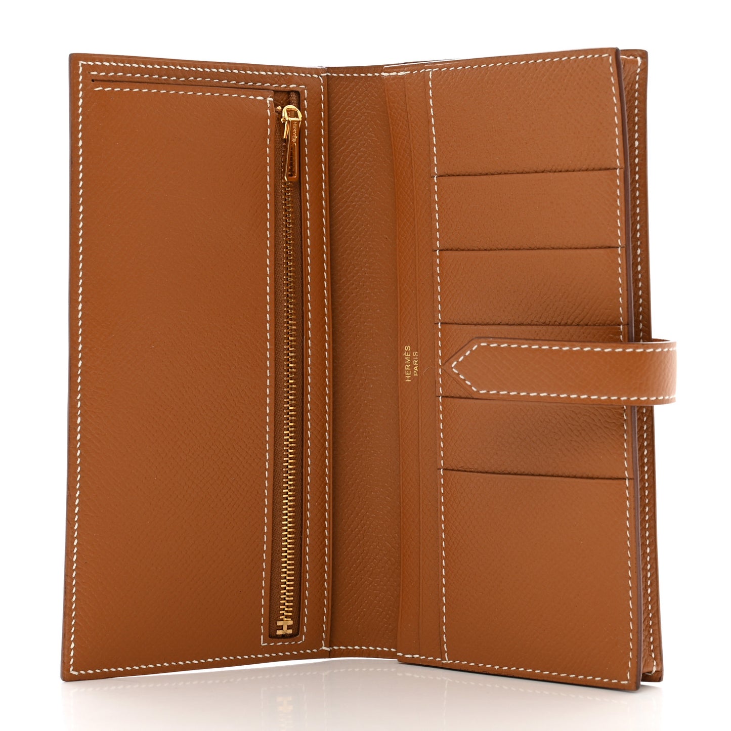 Epsom Bearn Gusset Wallet Gold