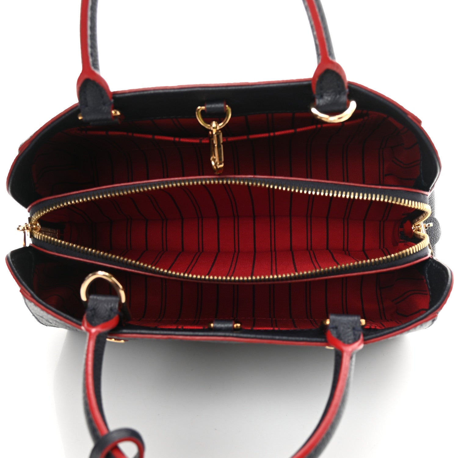 Louis Vuitton Empreinte Montaigne BB Marine Rouge 6 of 11