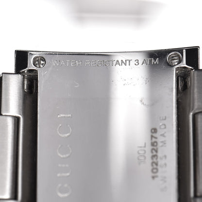 Gucci Stainless Steel Diamond Bezel Mother of Pearl 31mm 100L Quartz Watch 8 of 8