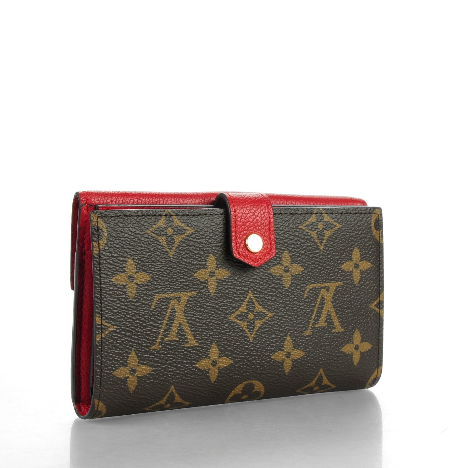 Louis Vuitton Monogram Pallas Compact Wallet Cherry 3 of 7