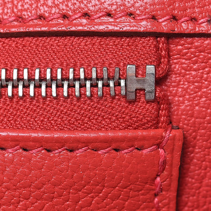 Hermes Taurillon Clemence Birkin 35 Bougainvillea 16 of 29
