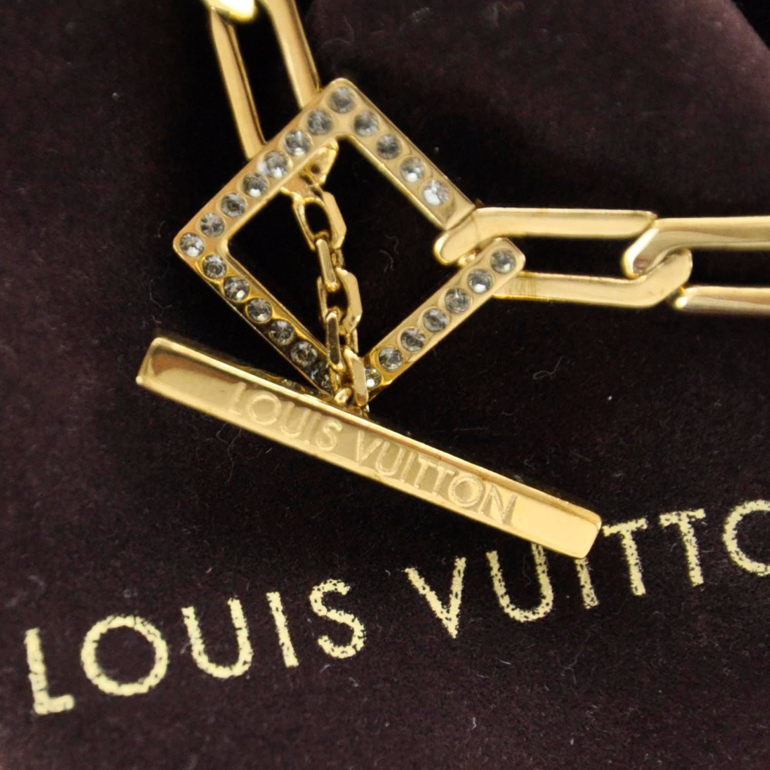 Louis Vuitton Flower Power Necklace Gold 5 of 6