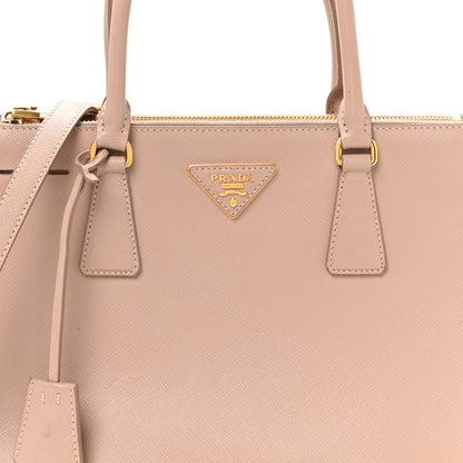 Prada Saffiano Small Galleria Double Zip Tote Cammeo 8 of 10