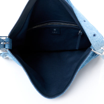 Givenchy Washed Denim Medium Voyou Bag Medium Blue 5 of 10