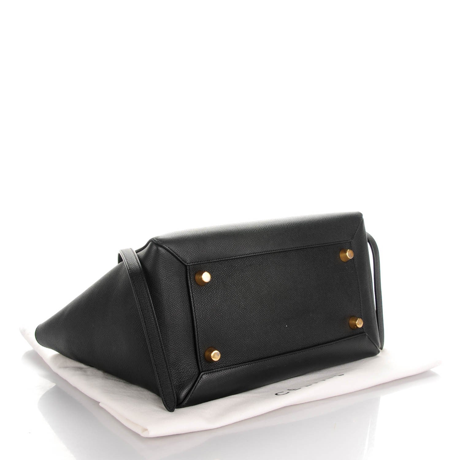 Celine Baby Grained Calfskin Mini Belt Bag Black 4 of 10