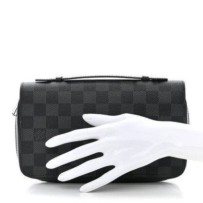Louis Vuitton LOUIS VUITTON Damier Graphite Zippy XL Wallet 2 of 10
