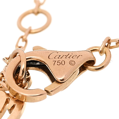 Cartier 18K Pink Gold Diamond SM D'Amour Bracelet 3 of 5