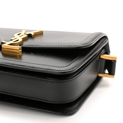 Saint Laurent Smooth Calfskin Small Solferino Satchel Black 10 of 10