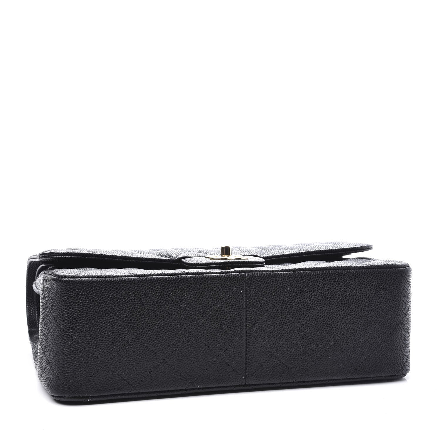 Chanel Caviar Quilted Jumbo Double Flap Black 3 of 10