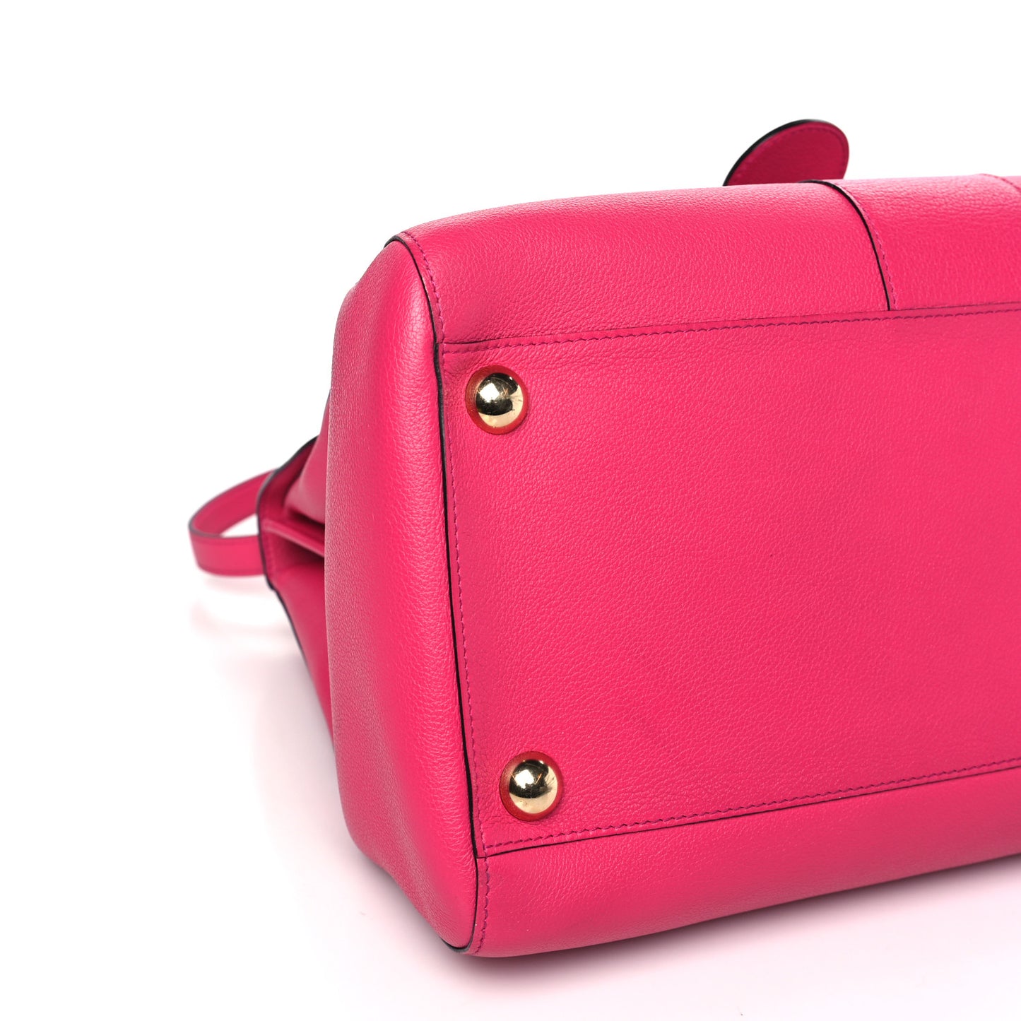 Grained Calfskin GM Brillant Satchel Fuchsia