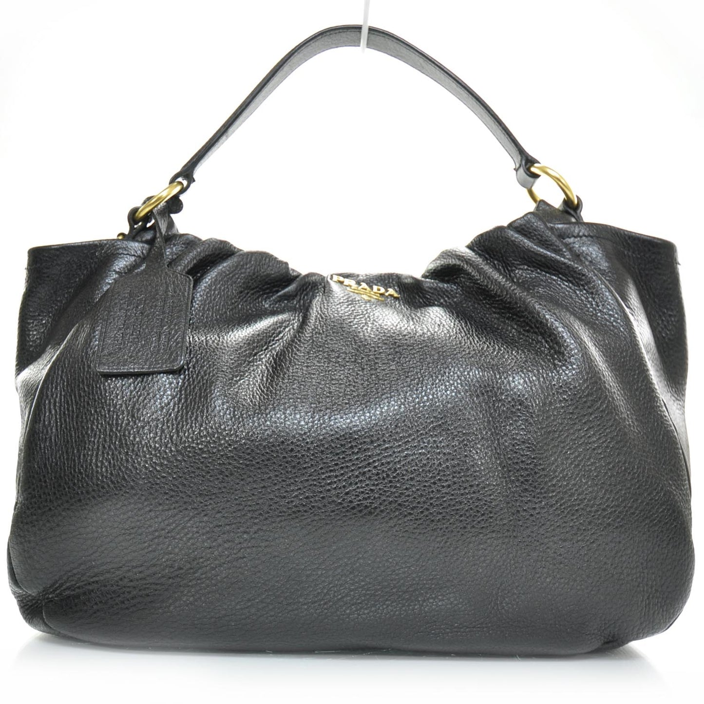 Deerskin Shoulder Bag Black