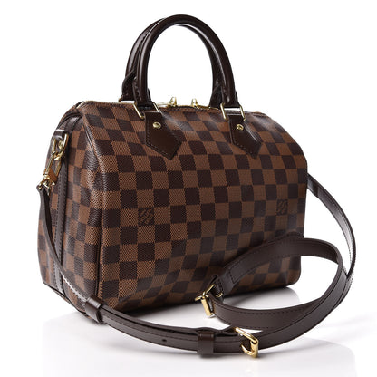 Louis Vuitton Damier Ebene Speedy Bandouliere 25 4 of 9
