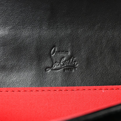 Christian Louboutin Naplak Patent Calfskin Monochrome Loubi54 Shoulder Bag Zaffiro 6 of 11
