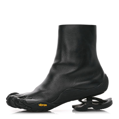Balenciaga Soft Leather Toe Suspension Booties 39 Black 1 of 9