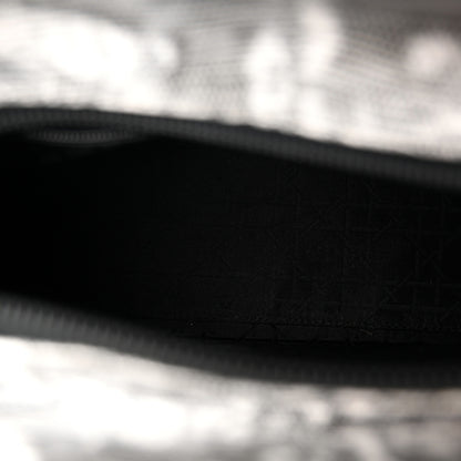 Christian Dior Lizard Medium Lady Dior White Black 5 of 13