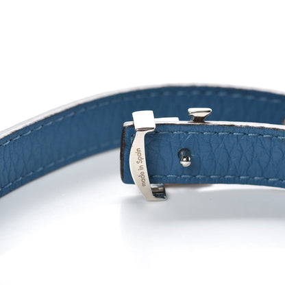 Louis Vuitton Taurillon LV Initiales Reversible Bracelet Bordeaux Bleuet 5 of 5