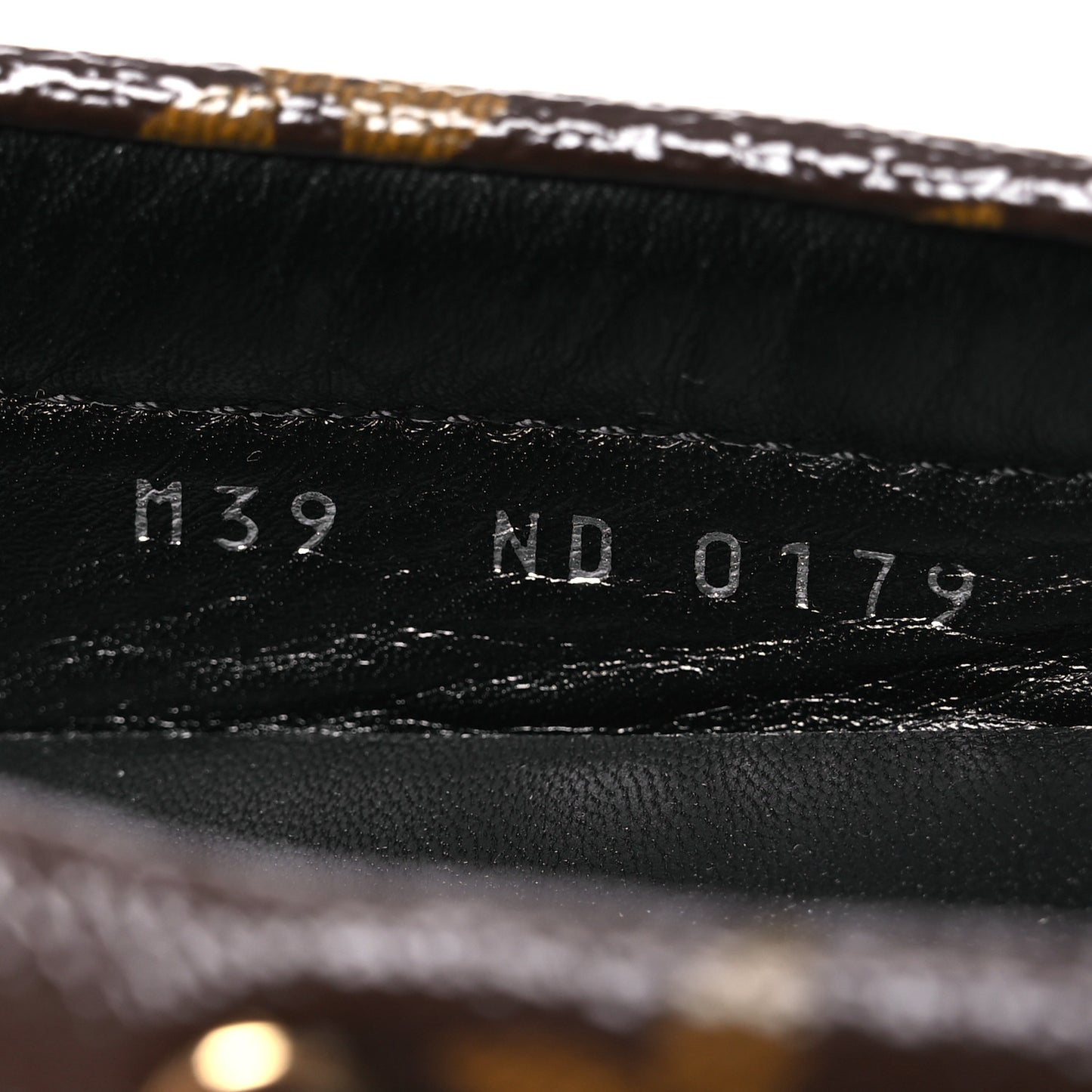 Patent Reverse Monogram Gloria Loafers 39