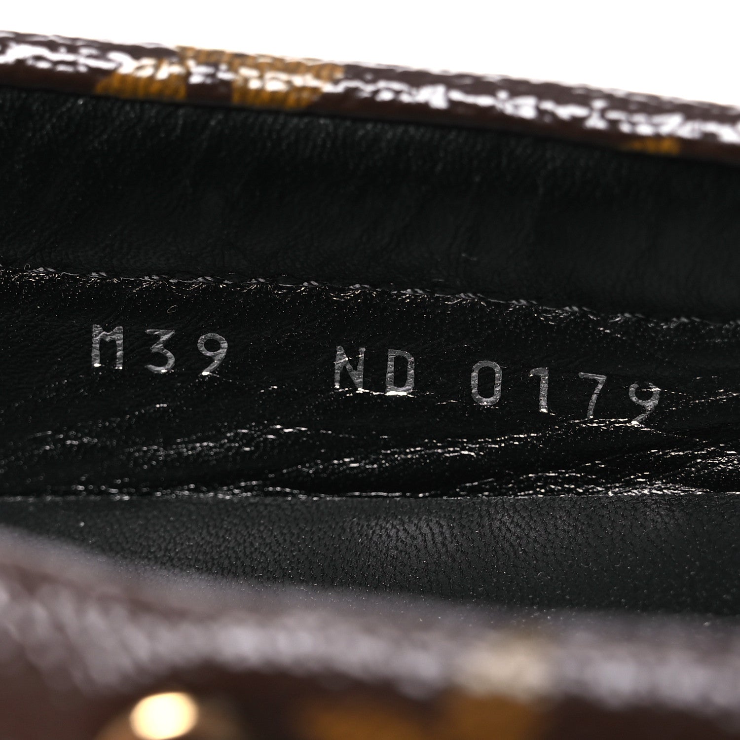 Louis Vuitton Patent Reverse Monogram Gloria Loafers 39 10 of 10