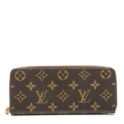 Louis Vuitton Monogram Clemence Wallet Rose Ballerine 1 of 7