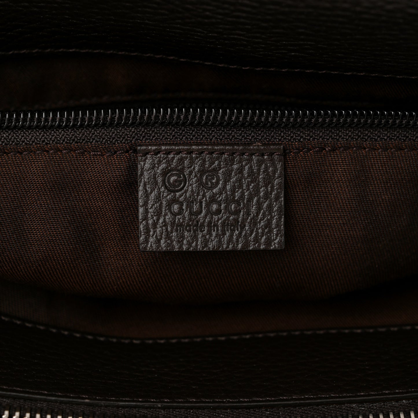 GG Monogram Large Joy Tote Bag Dark Brown