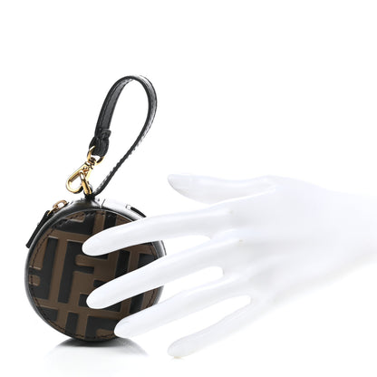 Fendi Calfskin FF 1974 Embossed Help Bag Maya Black 5 of 17