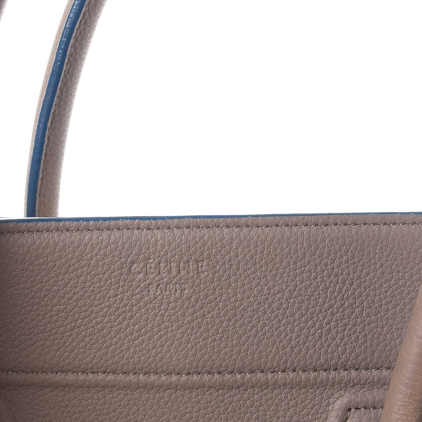 Baby Grained Calfskin Medium Phantom Luggage Taupe