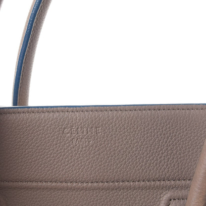 Celine Baby Grained Calfskin Medium Phantom Luggage Taupe 6 of 25