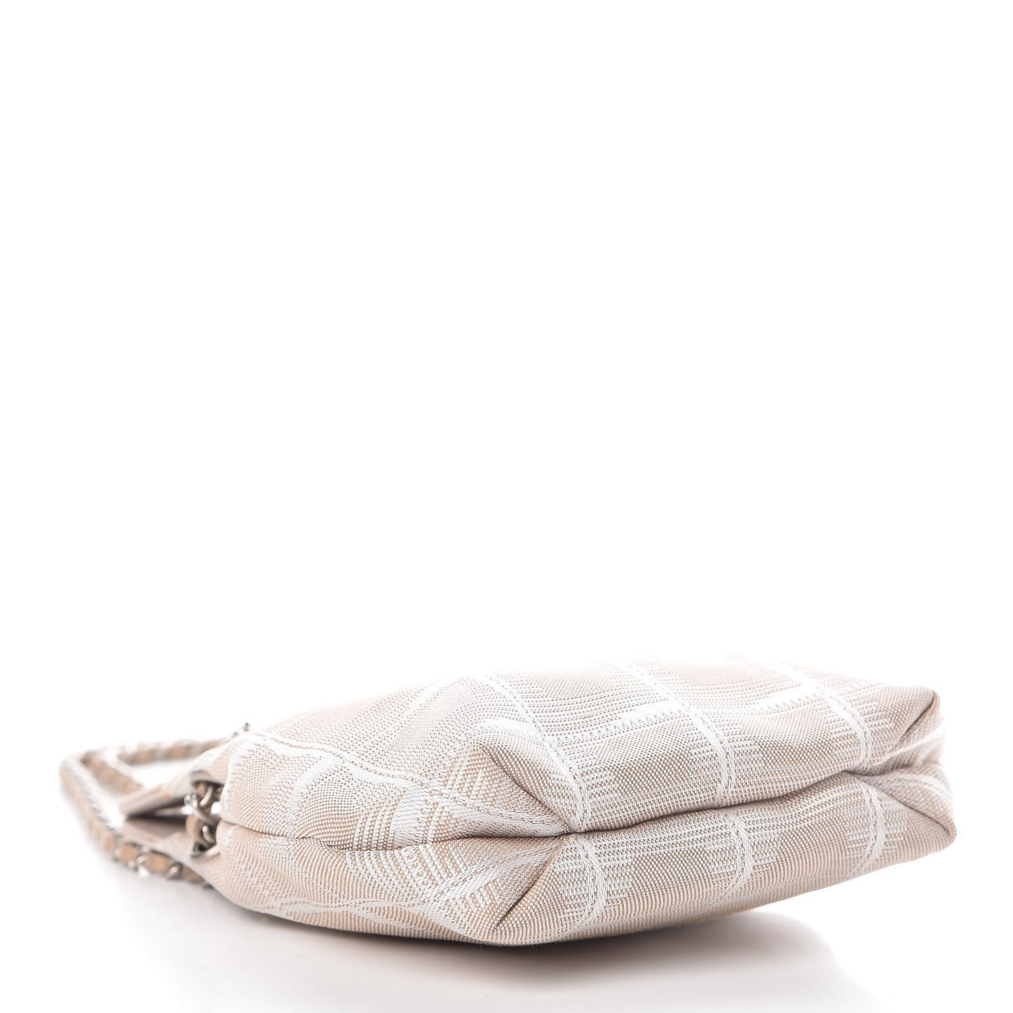 Nylon Travel CC Mini Bag Light Beige