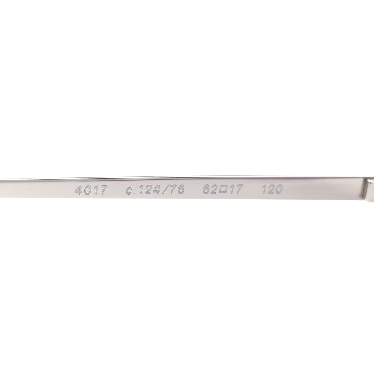 Metal CC Logo Sunglasses 4017 Purple
