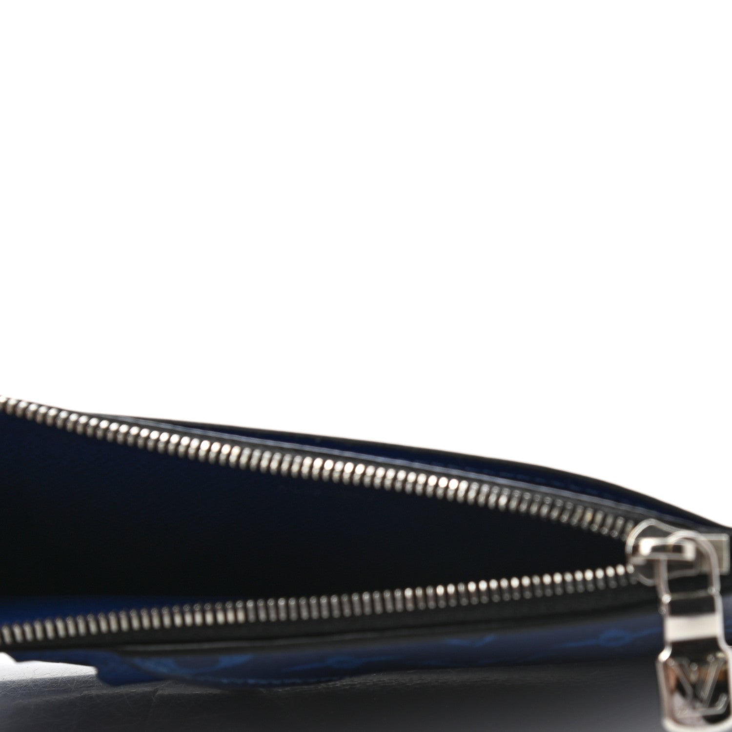 Louis Vuitton Monogram Taiga Coin Card Holder Cobalt 5 of 8