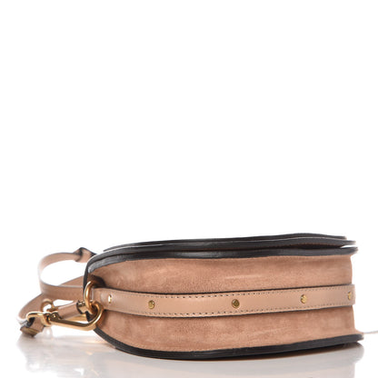Chloe Calfskin Suede Small Nile Bracelet Bag Biscotti Beige 4 of 8