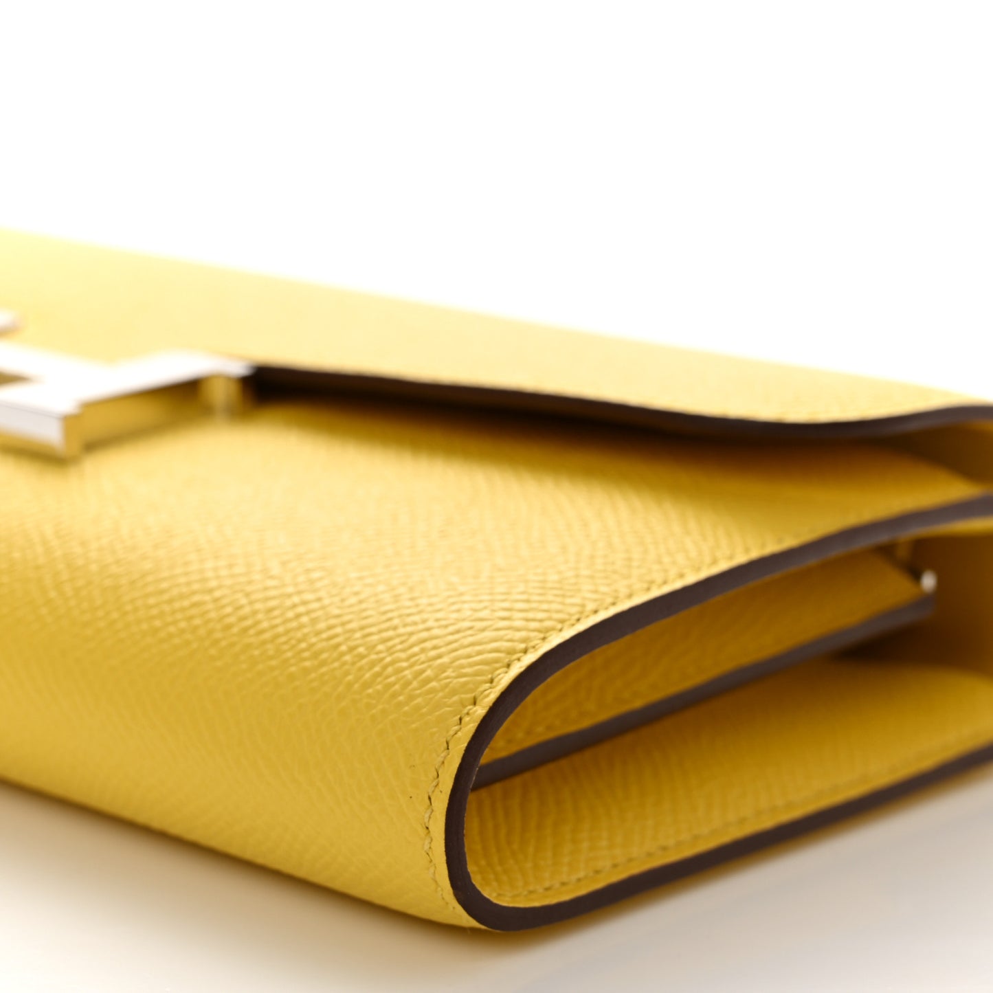 Epsom Constance Long Wallet To Go Wallet Jaune de Naples