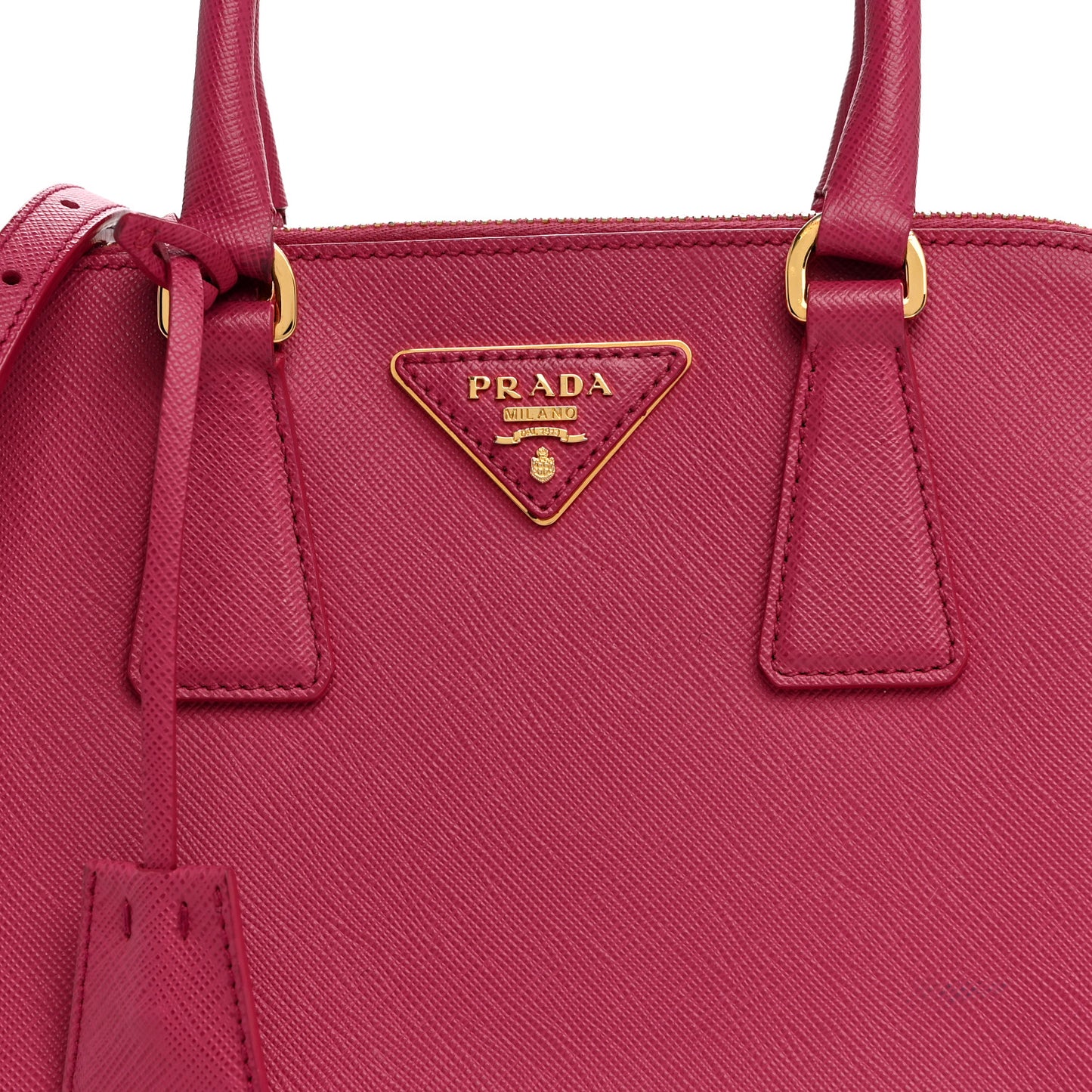 Saffiano Lux Small Promenade Tote Peonia
