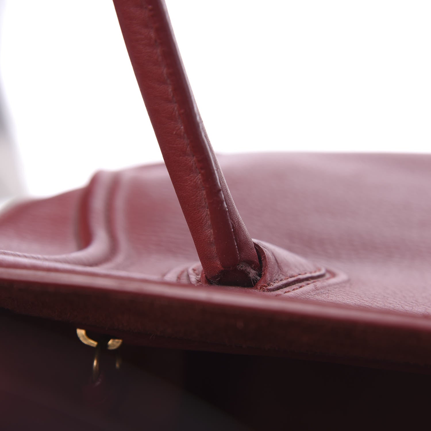 Celine Supple Calfskin Medium Phantom Luggage Red 9 of 18