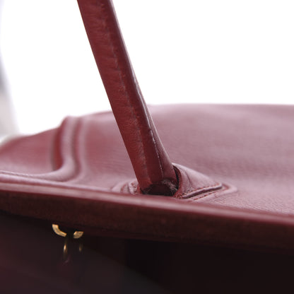 Celine Supple Calfskin Medium Phantom Luggage Red 9 of 18