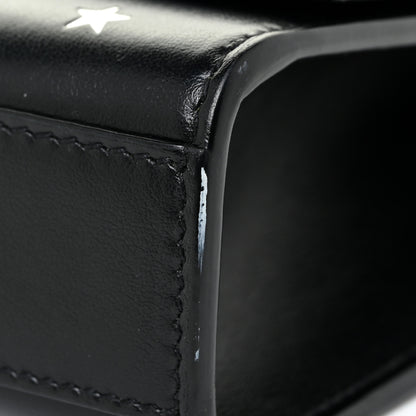 Saint Laurent Calfskin Star Print Medium Monogram Kate Satchel Black 11 of 18