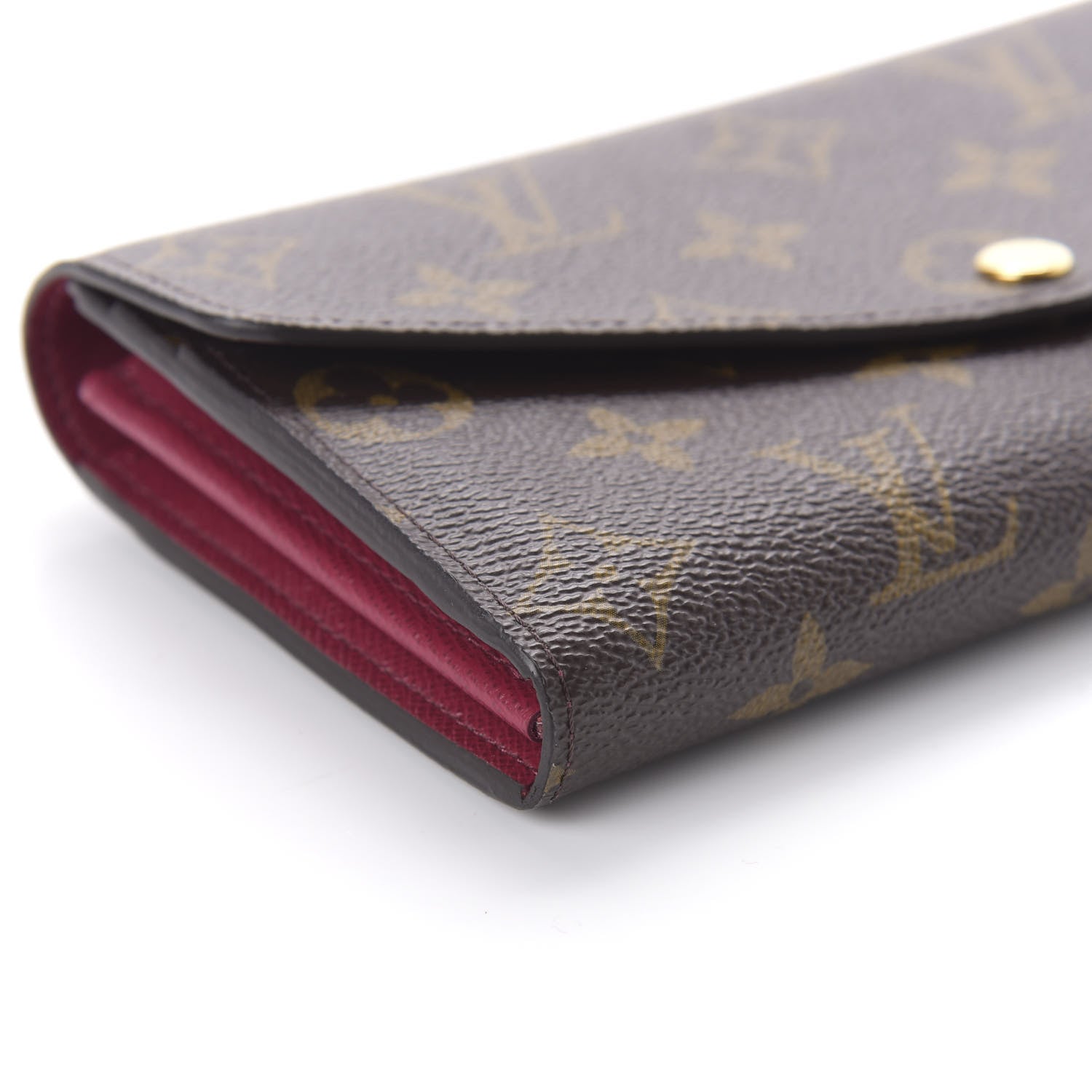 Louis Vuitton Monogram Sarah Wallet NM Fuchsia 6 of 9