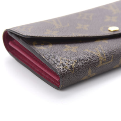 Louis Vuitton Monogram Sarah Wallet NM Fuchsia 6 of 9