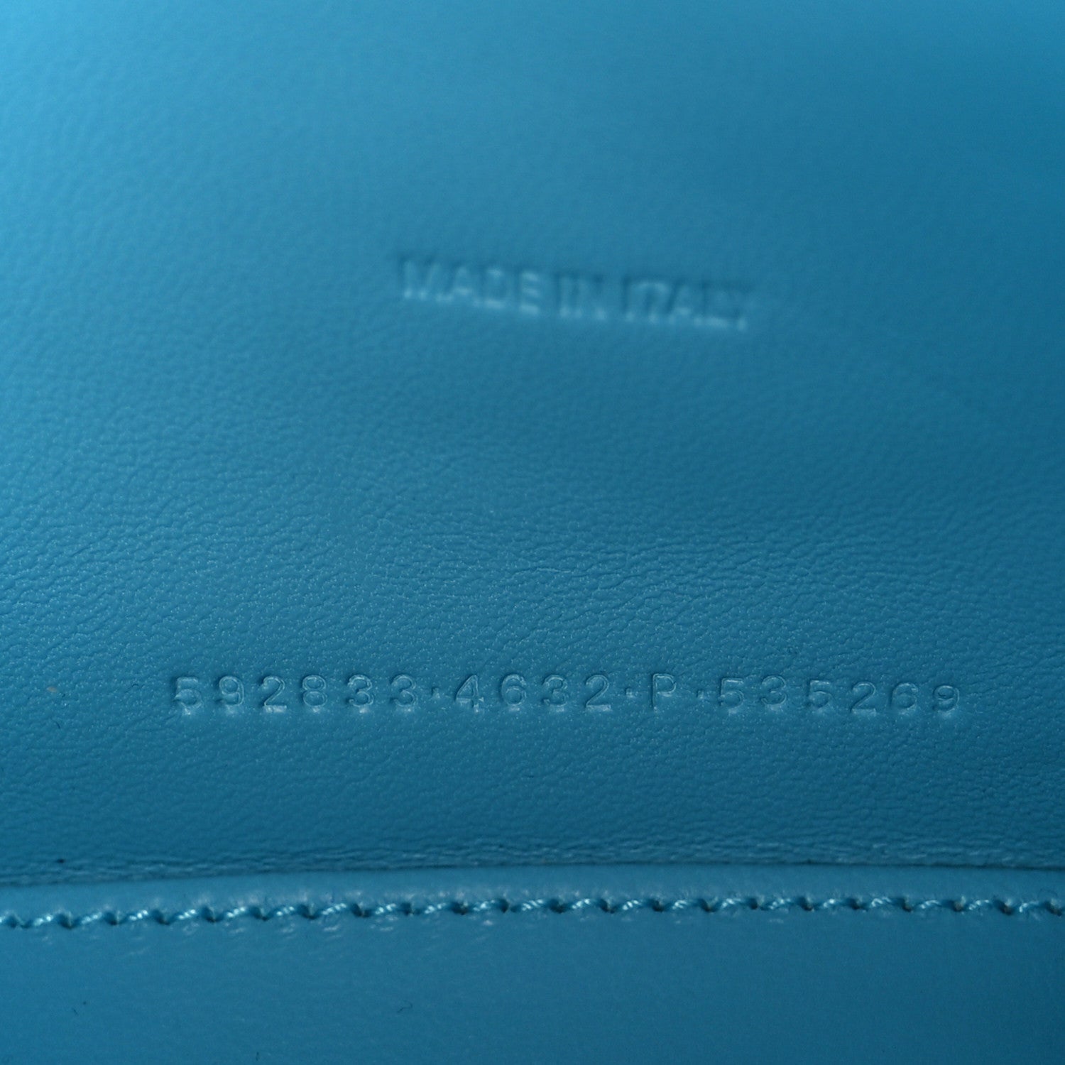 Balenciaga Strass Suede Hourglass Top Handle Bag XS Light Blue 7 of 11