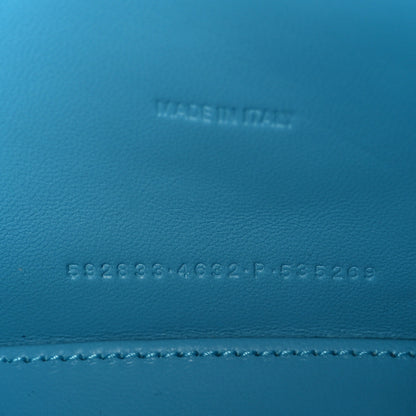 Balenciaga Strass Suede Hourglass Top Handle Bag XS Light Blue 7 of 11