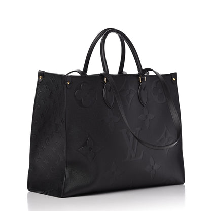 Louis Vuitton Empreinte Monogram Giant Onthego GM Black 3 of 10