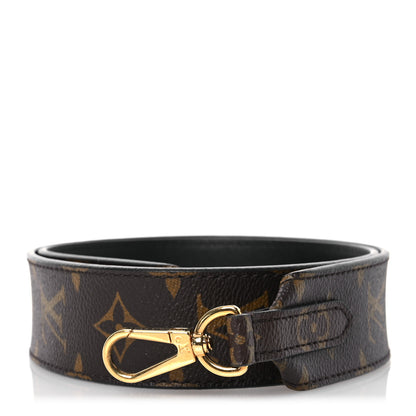 Louis Vuitton Monogram Bandouliere Shoulder Strap Black 1 of 5