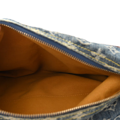 Louis Vuitton Monogram Denim Baggy PM Blue 5 of 8